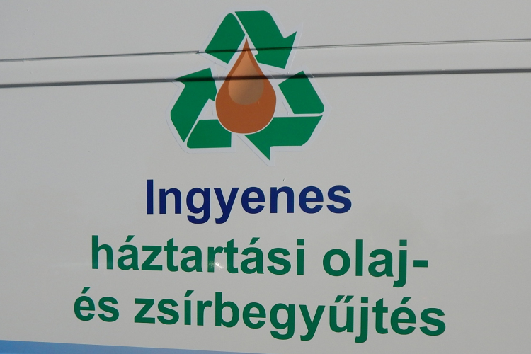 Ingyenes háztartási olaj- és zsírbegyűjtés novemberben 