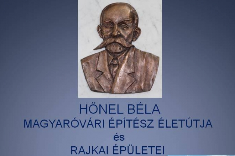 Hőnel Béla magyaróvári építész életútjáról tart előadást Beregszászi Balázs Rajkán