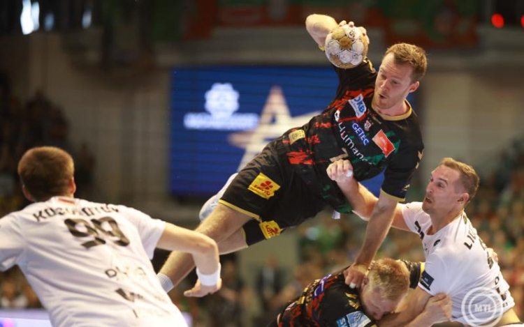 Férfi kézilabda BL - A Veszprém döntetlent játszott a negyeddöntő első meccsén